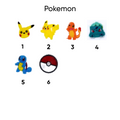 Pokémon pins