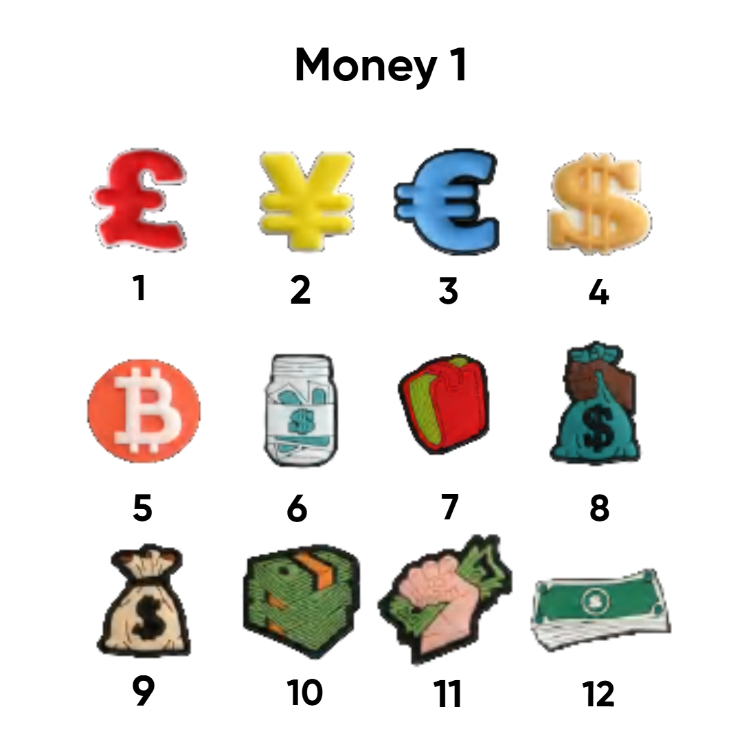 Money 1 pins