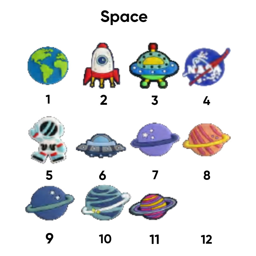 Space pins