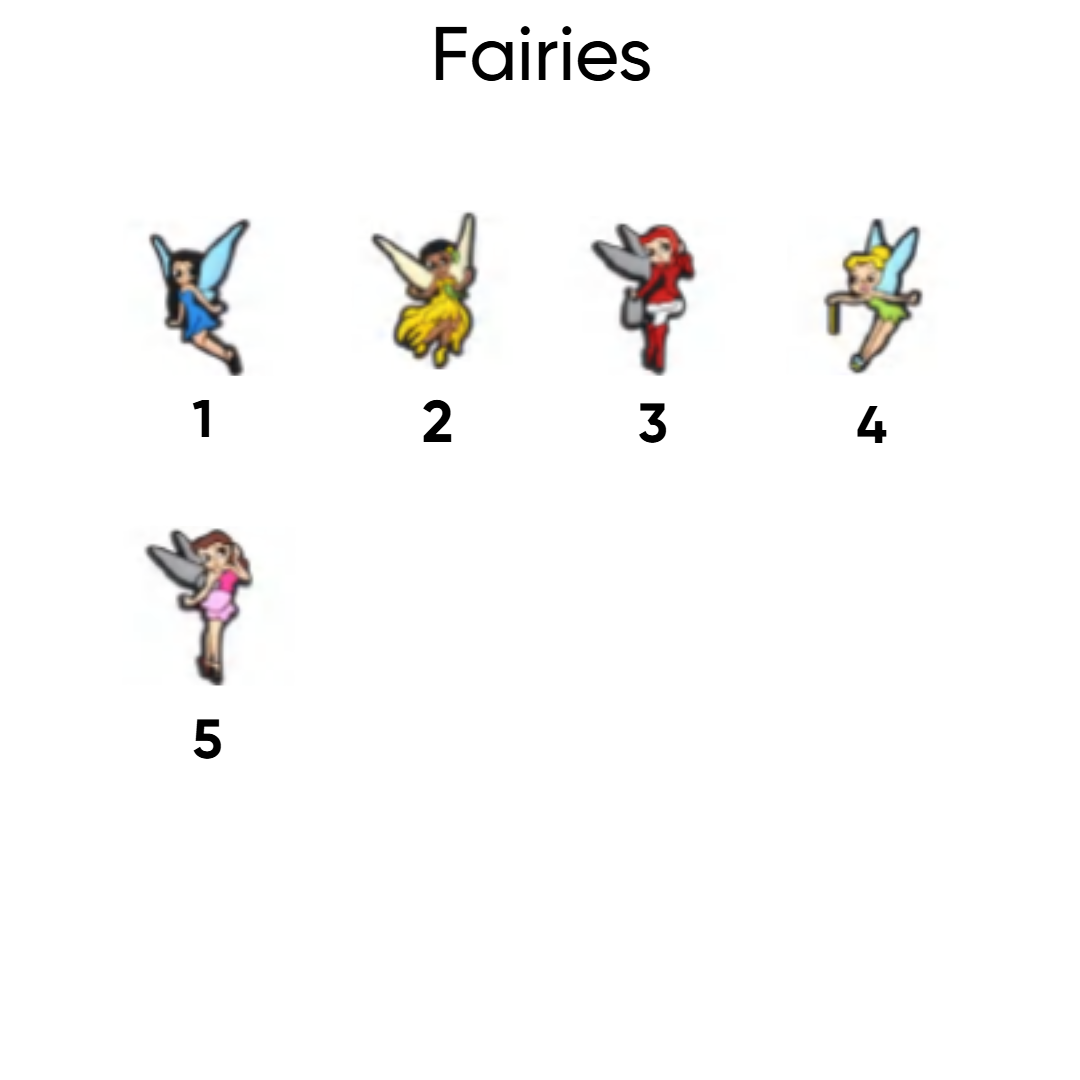 Fairies pins