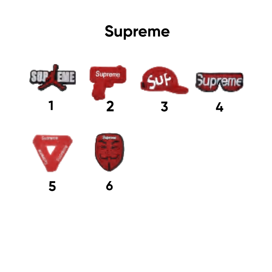 Supreme pins