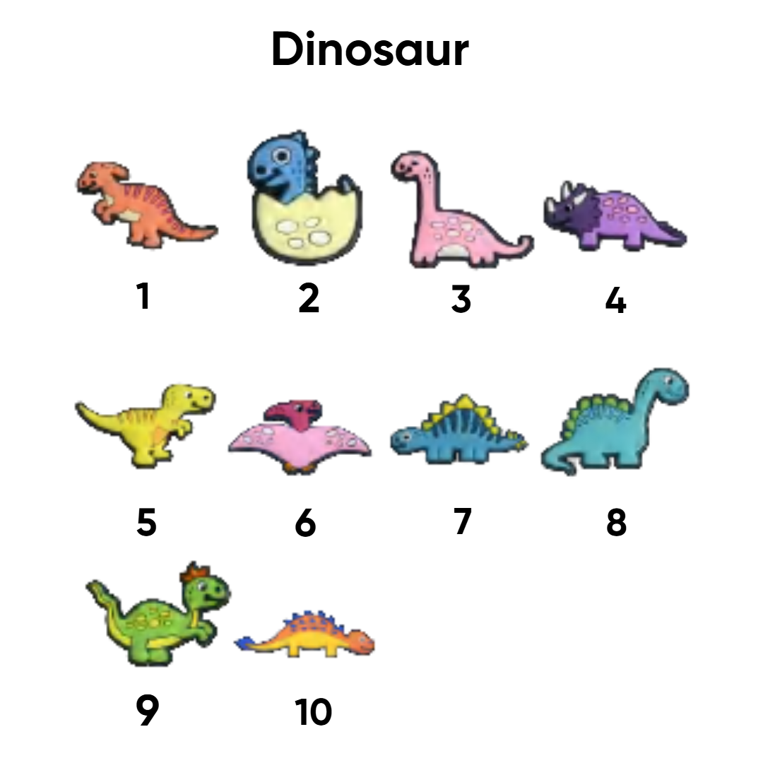 Dinosaur pins