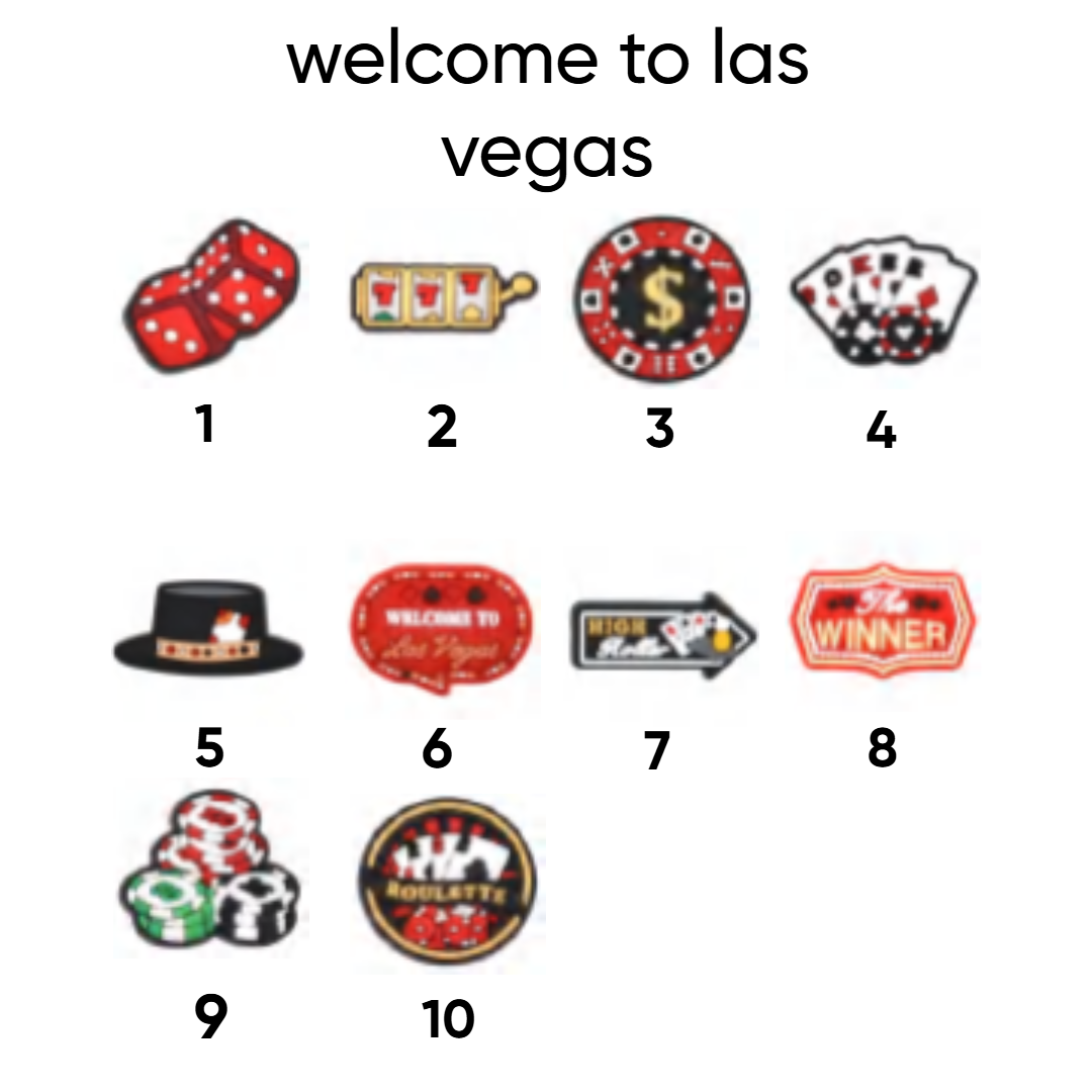 Welcome to vegas pins