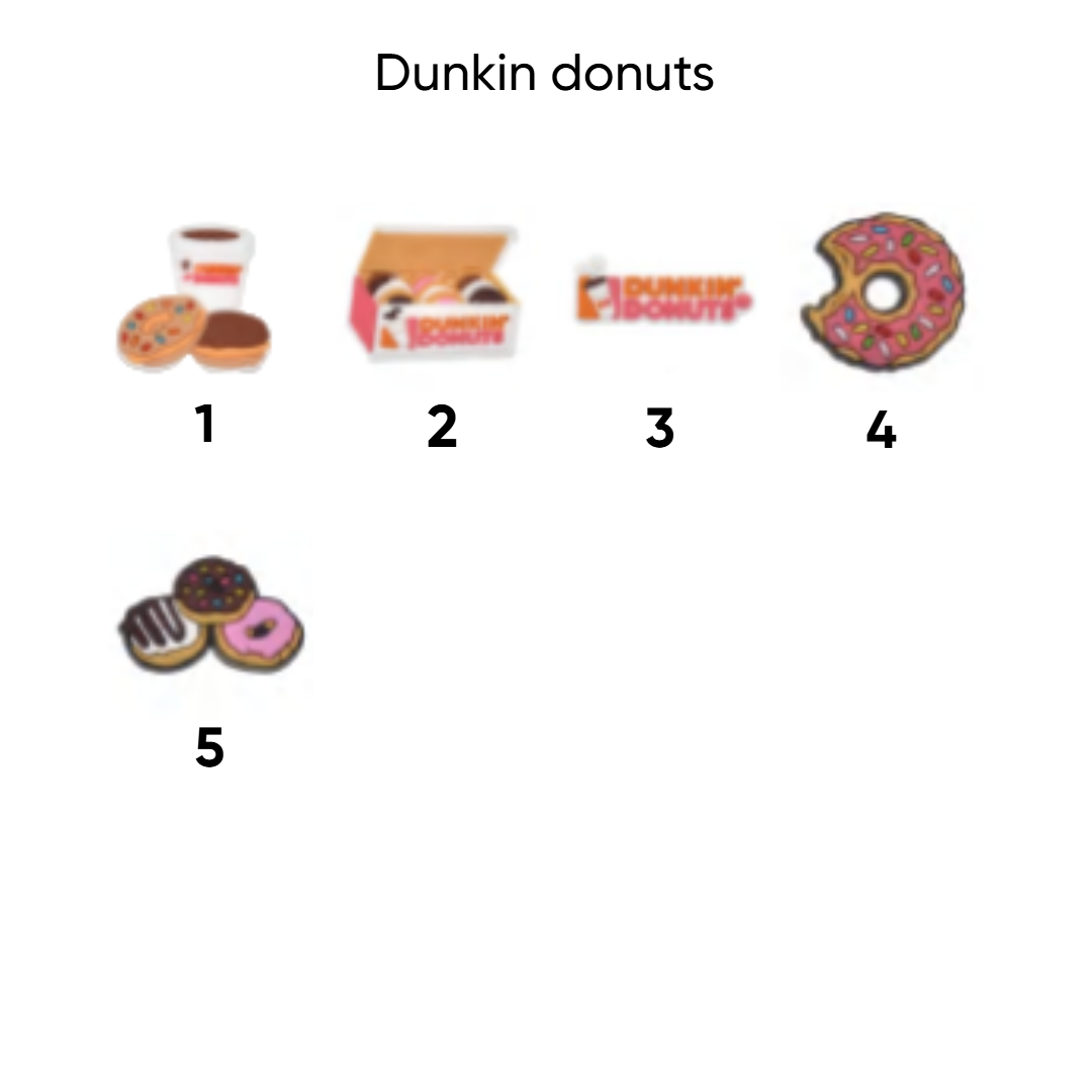 Dunkin’ Donuts pins