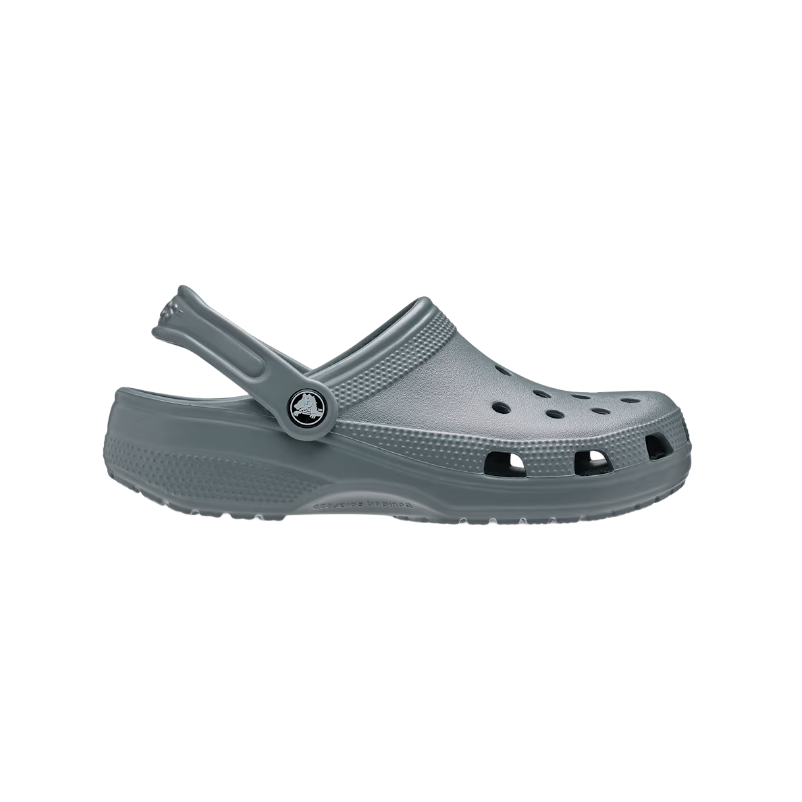 classic clog sandals in Grey